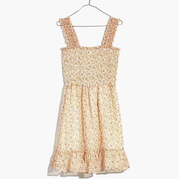 Madewell Dresses & Skirts - Madewell Seersucker Lucie Floral Mini Dress